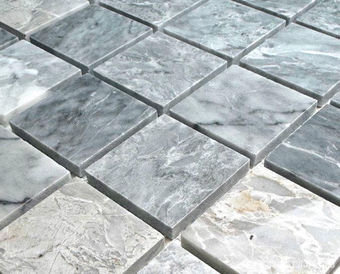 Мозаика Bonaparte Мозаика из натурального камня Italy Grey-48 (48x48x7) 30,5x30,5 Комбинированный, фото 4