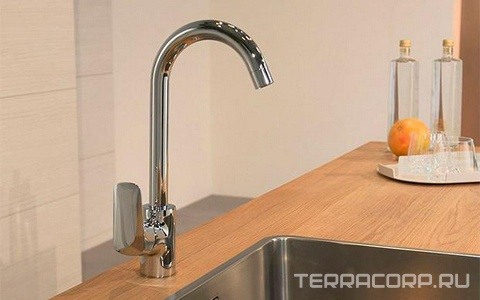 Смеситель для кухни, 260, 1jet, (цв.хром),  M31 Hansgrohe Logis 71835000