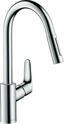 Смеситель Hansgrohe Focus 31815000 для кухонной мойки| 16x41x26