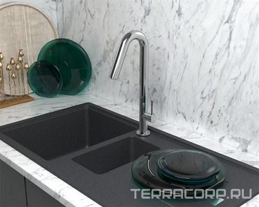 Смеситель для кухни, (цв.хром),  ZZ Paini Cox 78CR572USLMKM