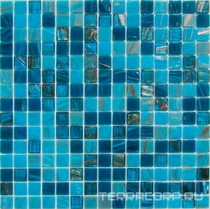 Мозаика Спектр-М Микс стекло Мозаика из стекла на сетке SH-032 32.7x32.7 Комбинированный 