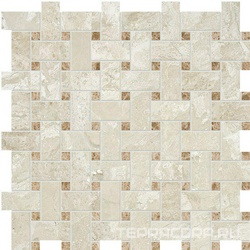 Diana Royal&Paradise Honed Mosaic (2,5x5) Basket Weave |30.5x30.5