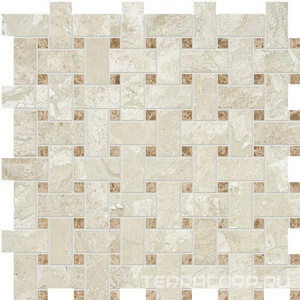 Мозаика Tureks Diana Royal &Paradise Honed Mosaic (2,5x5) Basket Weave 30.5x30.5 Серый 