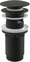 Донный клапан для раковины AlcaPlast A392 BLACK. ZZ