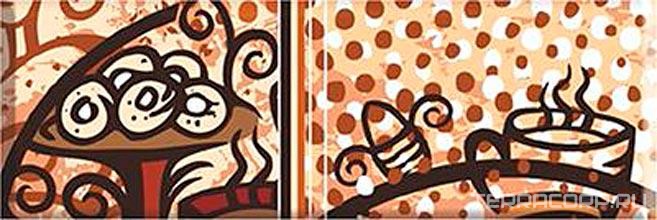 Керамическая плитка Absolut Keramika Monocolor 10x30 Decor Breakfast 01 10x30 Комбинированный, фото 3