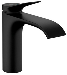 Смеситель для раковины, 110, без д/к, (цв.матовый черный),  ZZ Hansgrohe Vivenis 75022670