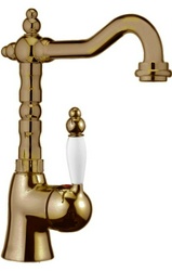 Смеситель Webert Dorian DO831802065 бронза, для раковины| 5x26x21