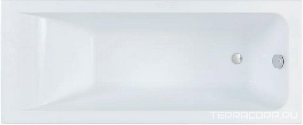 Акриловая ванна BRIGHT 175х70 см каркас в комп., без панели и сифона ZZ