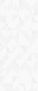 Керамическая плитка Gracia ceramica Bianca  white wall 02 25x60 Белый 