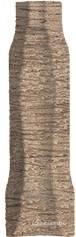 Керамогранит Kerama Marazzi Меранти Угол внутренний пепельный светлый ZZ2.4x8 Бежевый, фото 3