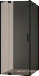 SLIDER-AH-1-80-80/90-BR-NERO Душевой уголок | ZZ