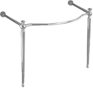 Консоль металлическая для раковины 105см, (для арт.AR 874 хх), (цв. хром),  ZZ Simas Arcade AR CG2 cromo