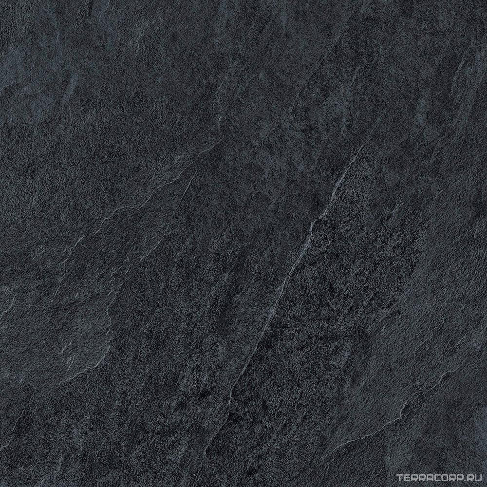 Керамогранит Lea Ceramiche Waterfall Dark Flow grip rett ZZ90x90 Черный, фото 5