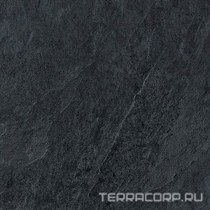 Керамогранит Lea Ceramiche Waterfall Dark Flow grip rett ZZ90x90 Черный 