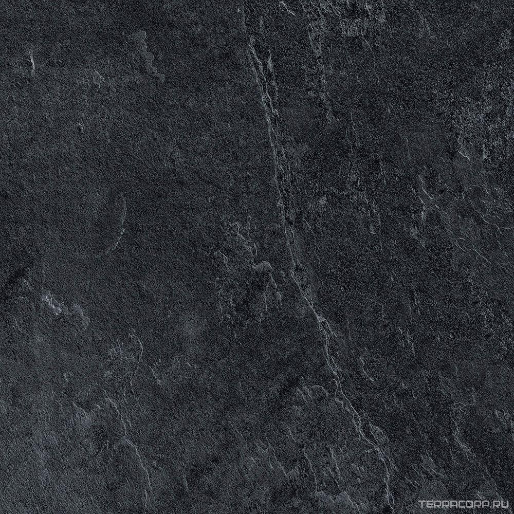 Керамогранит Lea Ceramiche Waterfall Dark Flow grip rett ZZ90x90 Черный, фото 7