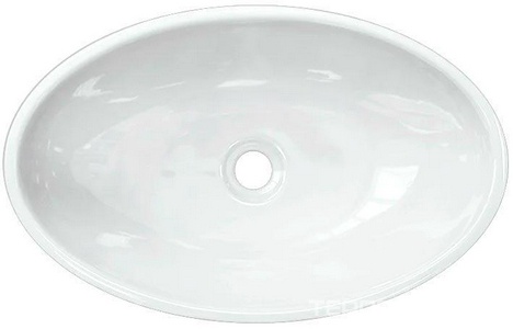 Раковина-чаша RINGO 53x34 см, БЕЗ отверстия под смеситель, белая Sanita Luxe Ringo WB.CT/Ringo/53-N/WHT.G/S1 / RNGSLWB01