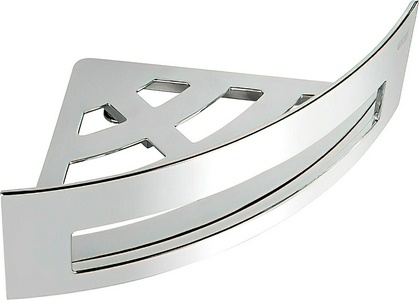 Полочка-решетка угловая, съёмная, 185х185х164хh81мм, (цв.хром),  ZZ Emco System2 3545 001 24