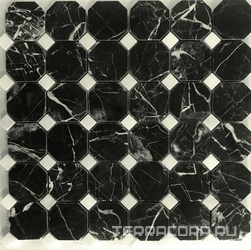 Мозаика из камня на сетке М20-320-1548Р ZZ |30.5x30.5