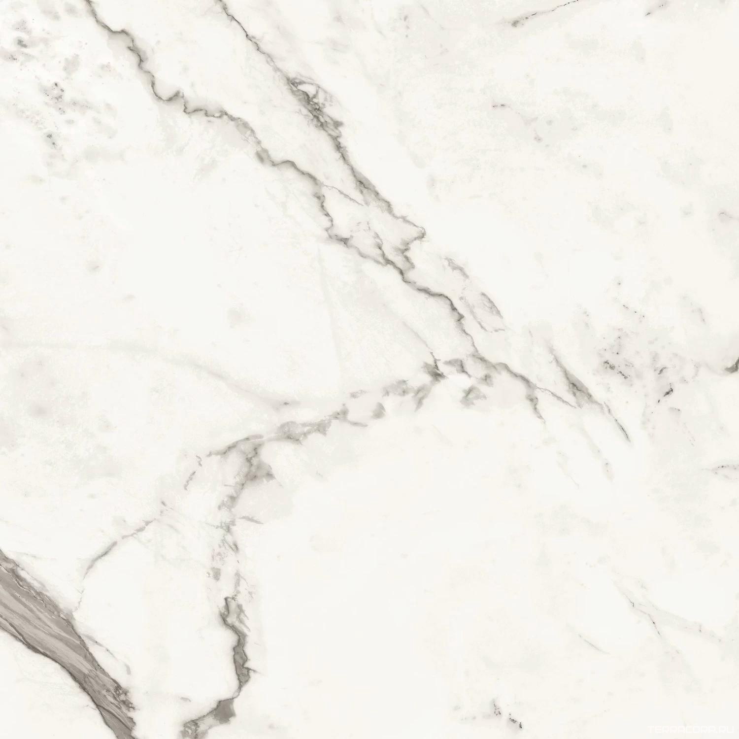 Керамогранит Atlas Concorde Italy Marvel Shine Marvel Statuario Supremo Silk 75x75 XX Белый, фото 6