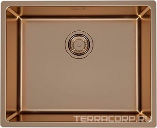 Мойка кухонная Alveus Kombino Monarch 50 медь, встраиваемая сверху| 44x54x19