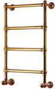 Полотенцесушитель 600(625)хh980х220мм, подвод воды int.550мм, (цв.бронза), краны, крепёж в компл., (ГВС, 6 bar) Margaroli 9-442/4/600 ZZ Margaroli Armonia 9-442/4/600 O.BR
