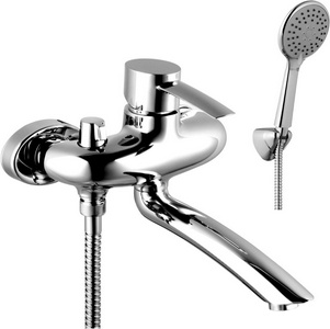 Смеситель для ванны с длинным изливом, хром Lemark Atlantis LM3214C