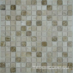 Мозаика из камня на сетке М20-269-20Р ZZ |30.5x30.5