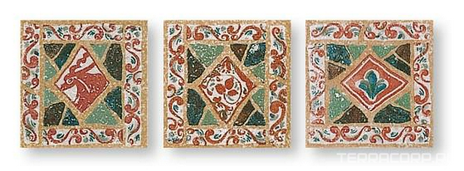 Taco Mudejar rojo XX|11x11