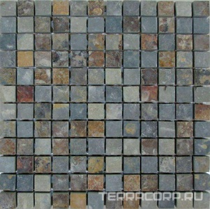 Мозаика Спектр-М Натуральный камень Мозаика из камня на сетке SL20-224-23 30.5x30.5 Комбинированный 