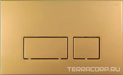 Клавиша двойного смыва Boheme 664-G, цвет золото ZZ