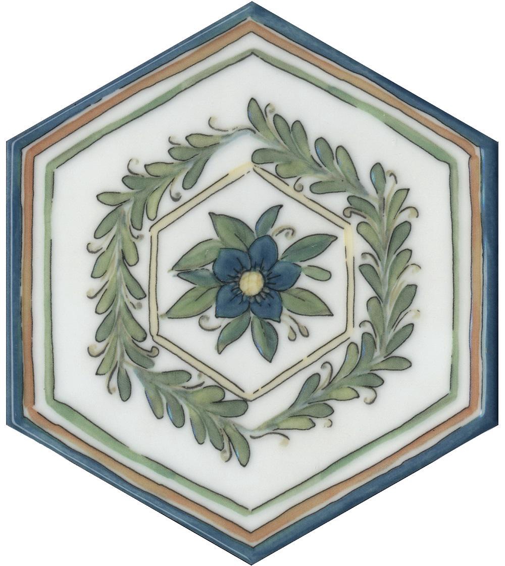 Керамическая плитка Kerama Marazzi Флорентина Декор 1 глянцевый 20x23.1 Комбинированный, фото 5