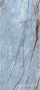 Керамогранит FMAX FMAX  120x270 Elegant Blue 6 mm glossy 120x270 Голубой 