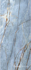 Керамогранит FMAX FMAX  120x270 Elegant Blue 6 mm glossy 120x270 Голубой 