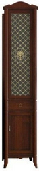 Пенал Виктория напольный 400*1980*390 мм, правый, цвет орех ZZ