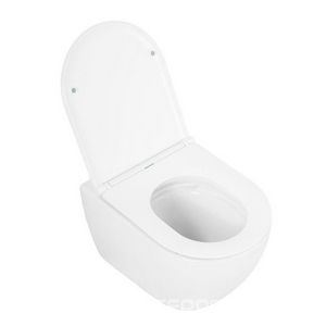 Унитаз подвесной, безободковый 495x360мм, без сиденья, крепёж в компл., смыв Tornado,  ZZ BelBagno Amanda-Tor BB051CH-TOR-FC