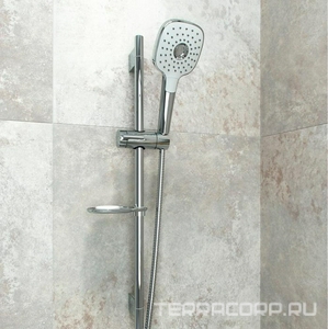 Душевой гарнитур (душ. шланг, держатель д/душа, душ. штанга 700 мм)  цв. хром ZZ Iddis sena SEN3F70i16