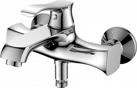 Смеситель для ванны, (цв.хром),  ZZ BelBagno Trula TRU-VASM-CRM