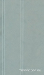 Плинтус Браганса голубой матовый |25х15