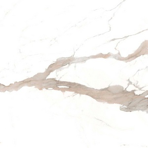 Керамогранит Zerde Calacatta Calacata brown 80x80 Коричневый 