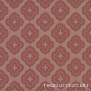 Керамическая плитка Kerama Marazzi Агуста Декор  2 розовый матовый 9,8x9,8 Розовый 