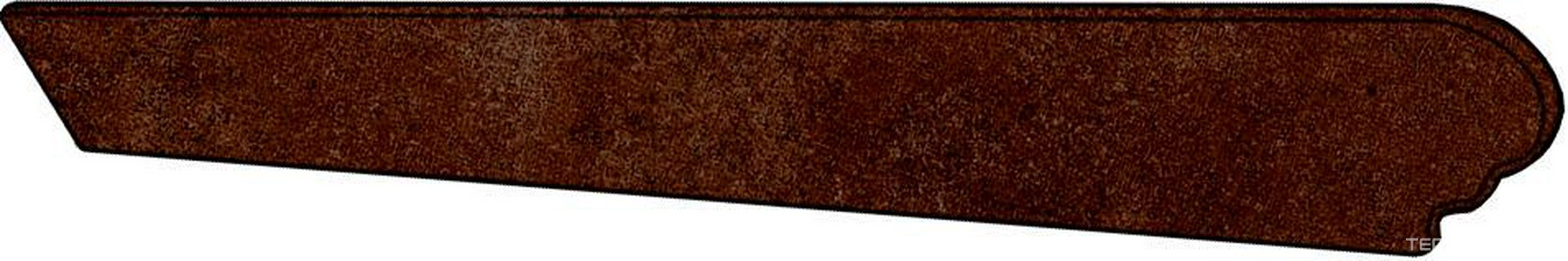 Ступени Gres de Aragon Urban Tapa Peldano Redonda  Caoba izda (Left) 3.6x33 Коричневый 
