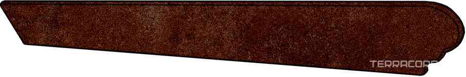 Tapa Peldano Redonda Urban Caoba izda (Left) ZZ 3.6x33