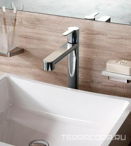 Смеситель для умывальника Puri PU 015.00 высокий Ravak PURI X070114