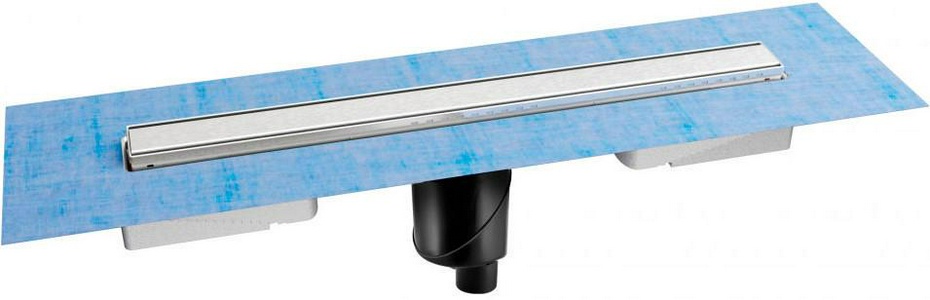 Душевой трап Berges B1 Keramik 090018, 70 см, выпуск: прямое /вавертикальное, хром / матовый ZZ Berges Универсал 090018