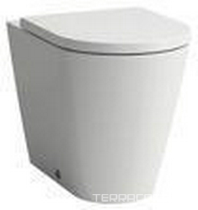 Чаша напольного унитаза 37х54,5см, (Без бачка арт. 8.2866.1 и сиденья арт. 8.9133.1), крепл. в компл., Kartell ZZ Laufen Kartell by laufen 8.2333.1.000.000.1