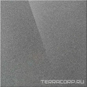 Керамогранит Уральский гранит Стандарт Грес Уральский U119 темно-серый соль-перец полированный60x60 Серый 
