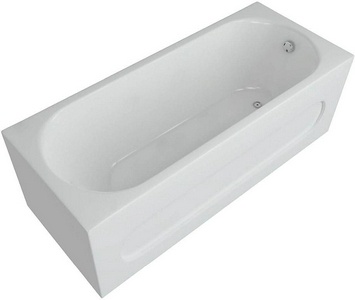 Ванна акриловая  180*80 см, БЕЗ каркаса, панелей и слива-перелива, ZZ Azario FELISA AV.0040180