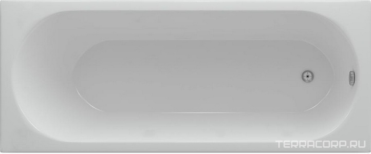 Ванна акриловая  180*80 см, БЕЗ каркаса, панелей и слива-перелива, ZZ Azario FELISA AV.0040180