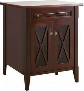 Комод напольный 97,9х61,5х84,9см, 2 дверцы, 1 выдвижной ящик, (цвет B-041, ручки B16B),  ZZ Caprigo Napoli 11262  цвет B-041  ручки B16B