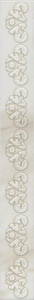 Керамическая плитка Kerama Marazzi Карелли Бордюр  обрезной 30x3,4 Бежевый 